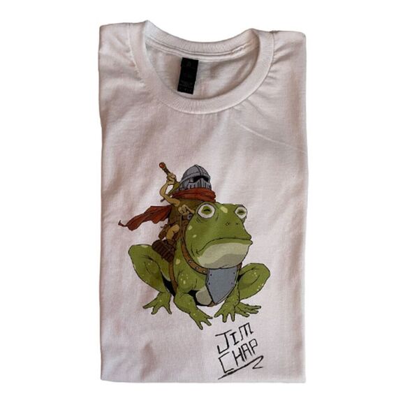 Potato Knight Designs Autographed White T-shirt Size L Gift With Purchase - Picture 4 of 9